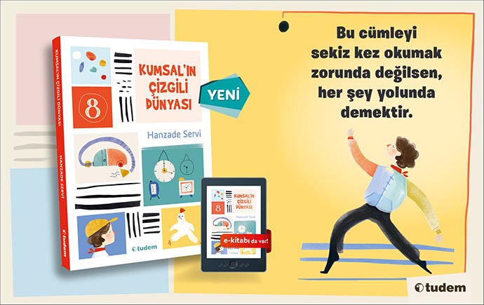 Kumsal’ın Çizgili Dünyası raflardaki yerini aldı…