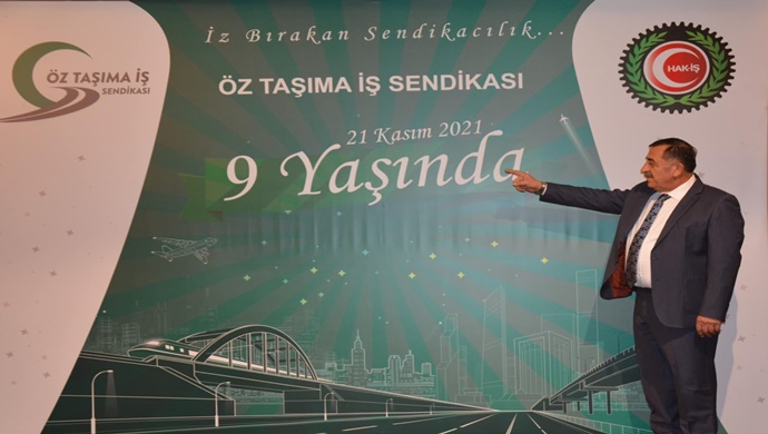 Toruntay, Öz Taşıma İş Sendikası 9. Kuruluş Yıl Dönümü Sebebiyle Basın Açıklaması Yayınladı