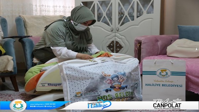 HALİLİYE BELEDİYESİ, 1150 BEBEĞE “MERHABA” DEDİ