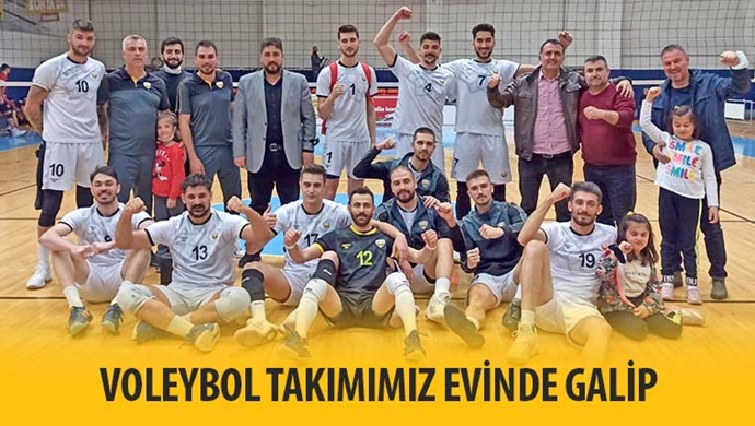 Voleybol Takımımız Evinde Galip