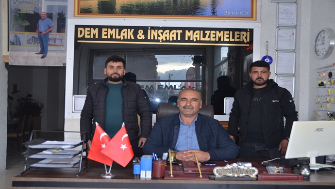 DEM EMLAK VE İNŞAAT YAPI MALZEMELERİ YÖNETİM KURULU BAŞKANI HİSARİ TUNCEL, KENDİ ALANIMIZDA HİZMETTE SINIR TANIMIYORUZ